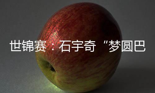 世锦赛:石宇奇“梦圆巴黎”“圣坛”组合问鼎女双